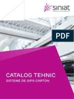 Catalog Tehnic Gips-carton SINIAT