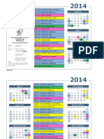 Ossl 2014 Events Calendar
