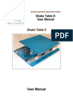 Shake Table II User Manual SEO Summary