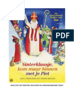 Voorbeeldteksten 'Sinterklaasje Kom Maar Binnen Met Je Piet'