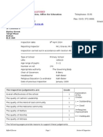 Inspection Report: Department For Formation, Office For Education