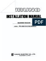 Furuno Marine Radar FR1500MK2 Installation Manual