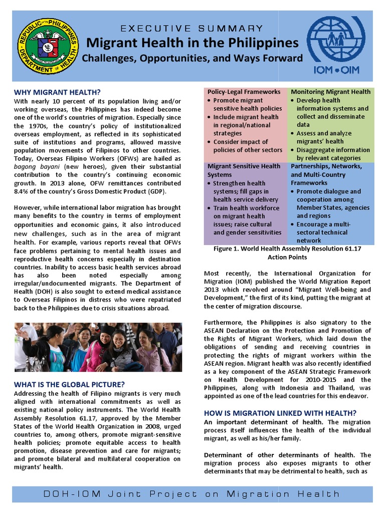 Migrant Health Challenges in the Philippines | PDF | Migrant Worker ...