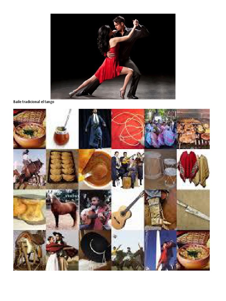 Festivales de Tango y Gastronomía en Argentina | PDF | Bailes ...