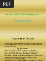 Automation Test Frameworks