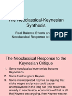 The Neoclassical-Keynesian Synthesis