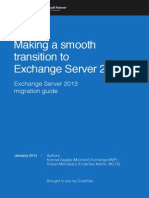 Exchange 2013 Migration Guide