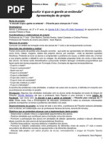2014-15 Apresentação Do Projeto Filosofia Para Crianças Do 1º Ciclo