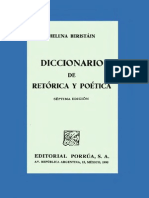 Diccionario de Retórica y Poética