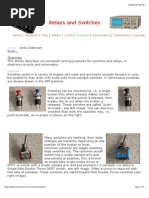 Relays and Switches