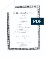 Blanchet - Op. 18 Turquie