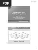 EXAMPLE 9.2 - Part I PCI Bridge Design Manual EXAMPLE 9.2 - Part I PCI Bridge Design Manual