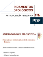 Antropología filosófica 1