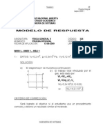 Modelo de Respuesta: Universidad Nacional Abierta Vicerrectorado Académico Área Ingeniería de Sistemas