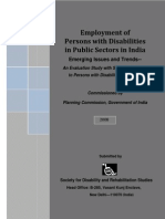 2008 Planning Commission Report on PwD Employment