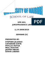 Seminar 5 Justice