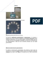 Clasificación granulométrica