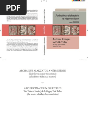 Balint Peter Archaic Images In Folk Tales The Tales Of - 
