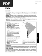 South America Chile | PDF | Augusto Pinochet | Chile