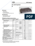 7MBR35SD120: PIM/Built-in Converter With Thyristor and Brake (S Series) 1200V / 35A / PIM