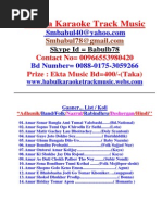Download Karaoke Bangla Hindi Music by Nicole Perry SN239580813 doc pdf
