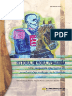 Sebastián Vargas, Margoth Acosta & Ramiro Sánchez - Historia, Memoria, Pedagogía