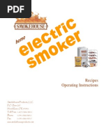 Big Chief Electric Smokehouse Manual & Cookbook