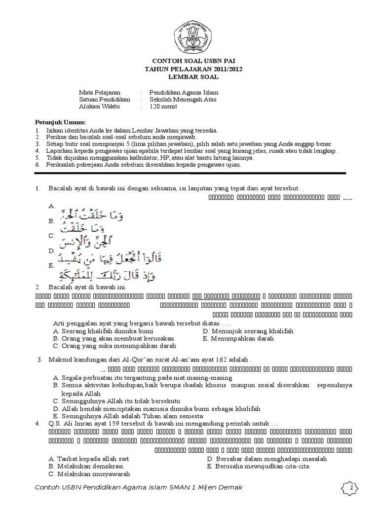 Soal ujian bahasa inggris image
