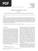 Fatigue of Bio Materials