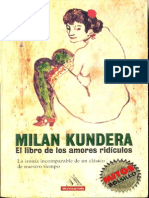 Milan Kundera - El Libro de Los Amores Ridiculos