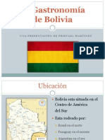 La Gasstronomía de Bolivia