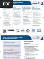 Capital One Business Analyst Job Card Ut 20102