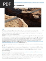 ‘Quem é a Fé’, e Não ‘O Que é a Fé’