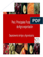Principales Frutas de Agro Exportacion