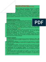 Cambios Sociales en El Perú y América Latina