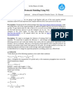 Mac Protocol Modeling Using Ns2