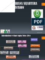 O-Chart Sapta Sarana Sejahtera Telco Division 2014