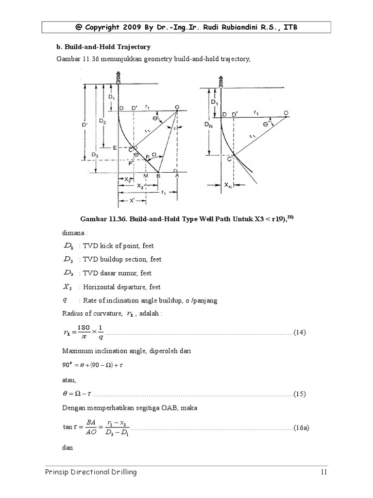 Directional Drilling Calculation