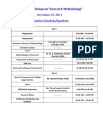 Rev. Tentative Schedule