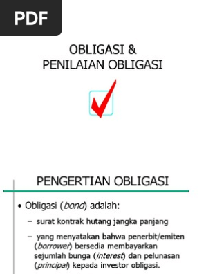 Contoh Soal Menghitung Durasi Obligasi