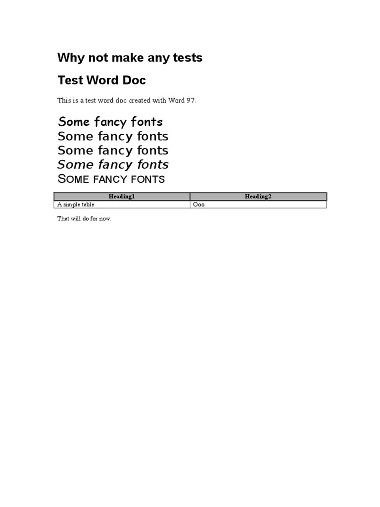 Test Document with Fancy Fonts | PDF | Language Arts & Discipline