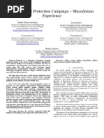 Child Online Protection Campaign – Macedonian Experience