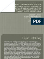 Pengaruh Tempat Pembuangan Akhir (Tpa) Sampah