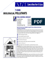 Biological Pollutants in Your Home