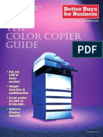 THE Color Copier Guide: Better Buys