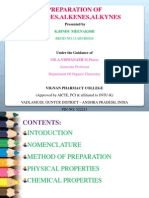 Preparations of Alkanes, Alkenes, Alkynes