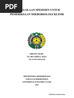 Download Pengelolaan Spesimen Untuk Pemeriksaan Mikrobiologi Klinik by hendrojoli SN239627071 doc pdf