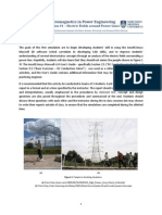 Power Transmission Line Simulation