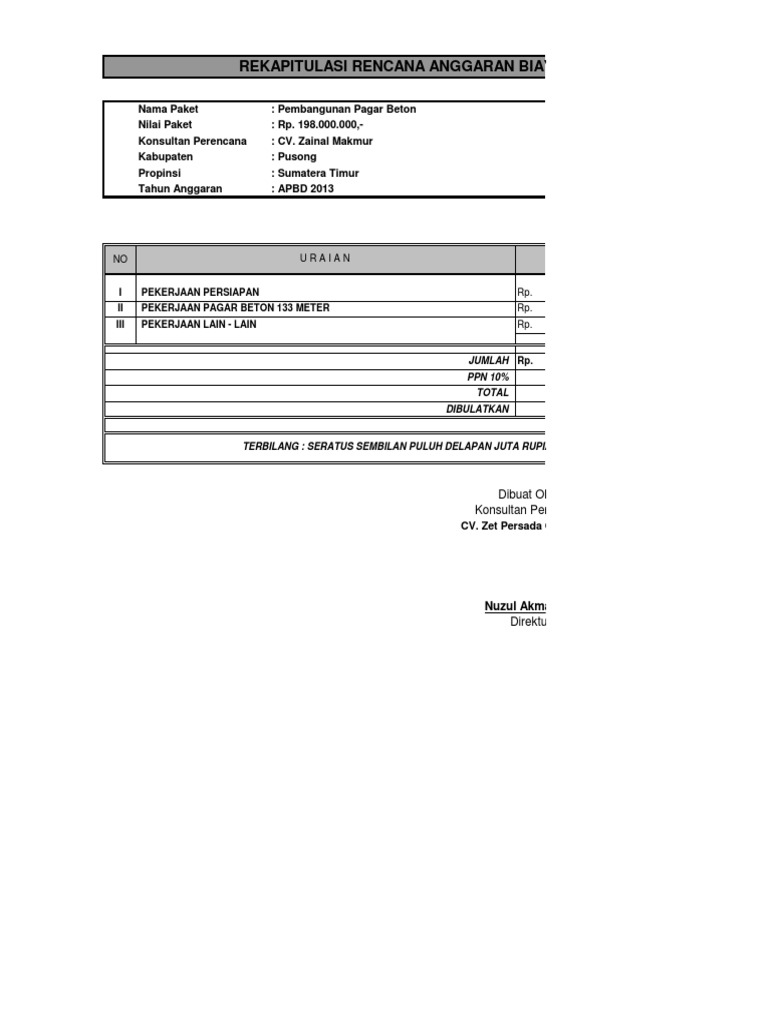 Terpopuler 38 Rab Pagar Panel Beton Xls Talang Galvalum Terpopuler 38 Rab Pagar Panel Beton Xls Talang Galvalum