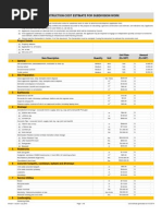 Construction Cost Estimator for Subdivision Work
